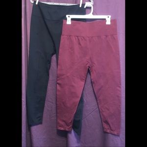 Fabletics High Waisted Seamless Leggings, Large